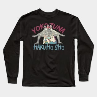 Yokozuna Hakuho Sho Long Sleeve T-Shirt